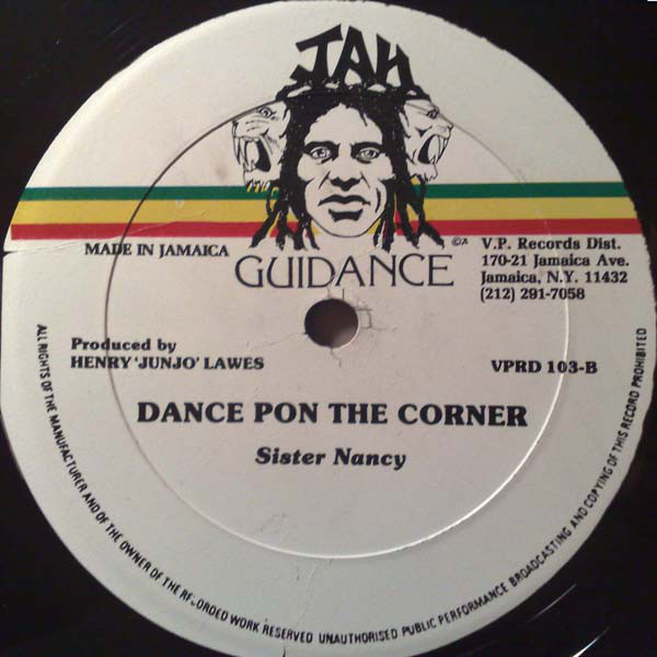 Sister Nancy ‎– Chalice / Dance Pon The Corner
